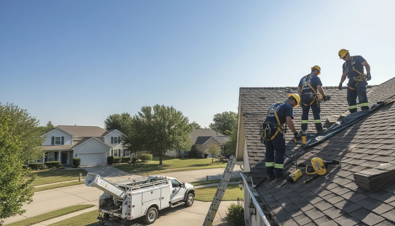 Emergency Roof Repair in Thompson, OH near me